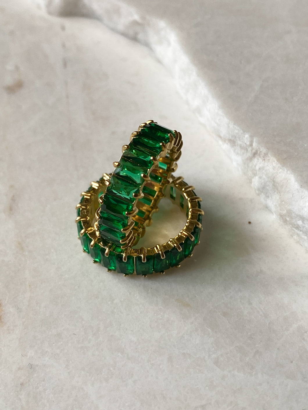 Emerald Steph Ring
